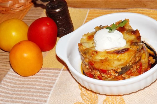 Musaca in stil grecesc