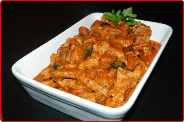 Tocana de porc cu ciuperci ( Zepter)