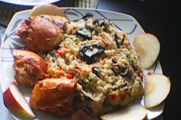 Copanele de pui cu orez cu ciuperci