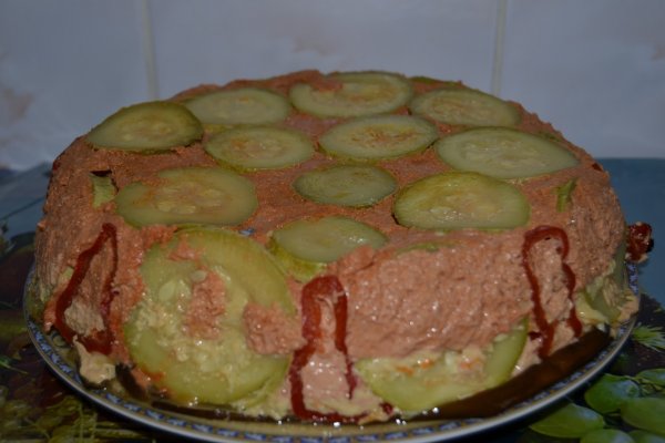 Tort aperitiv cu legume