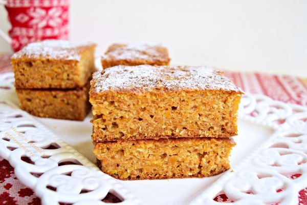 Pandispan cu dovleac si nuca de cocos