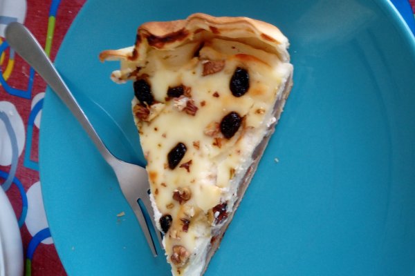 Prajitura cremoasa cu fructe