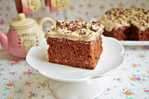 Negresa cu crema de nuci si lapte condensat