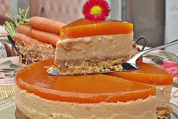 Prajitura cu nectar de morcovi si branza dulce