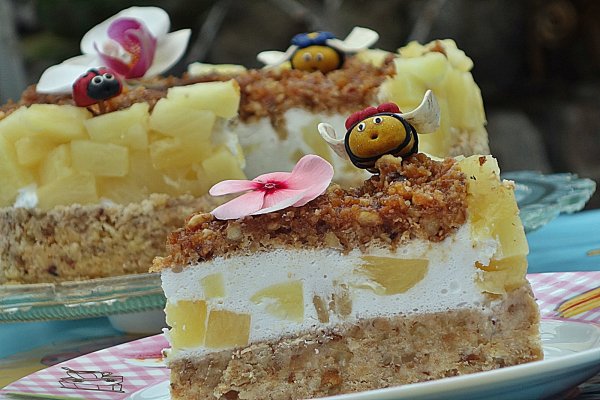 Cheesecake cu ananas