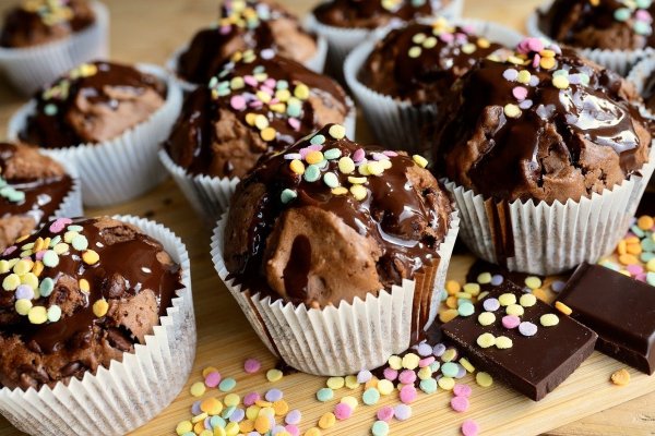 Briose delicioase cu cacao