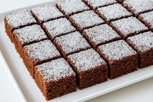 Negresa de post cu gem - cea mai simpla, delicioasa si rapida prajitura de post