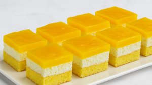 Prajitura cu branza dulce si portocale - un desert racoritor, aromat si foarte simplu de preparat