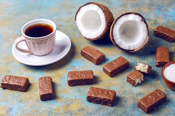 Batoane Bounty de casa – reteta simpla si rapida cu doar 3 ingrediente