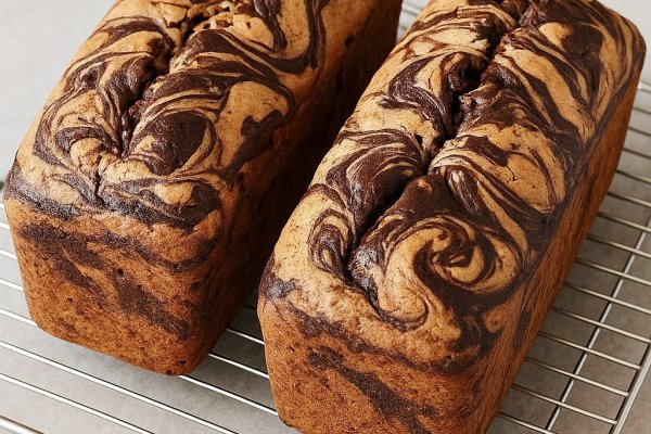 Reteta de chec marmorat cu cacao – usor de preparat, pufos si delicios