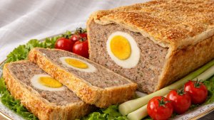 Drob de pui in aluat foietaj - reteta usoara pentru masa de Paste