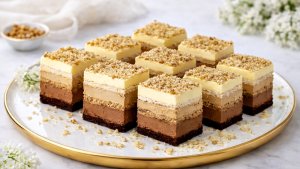 Prajitura Regina Sofia - desert elegant cu 3 tipuri de bezea si creme fine