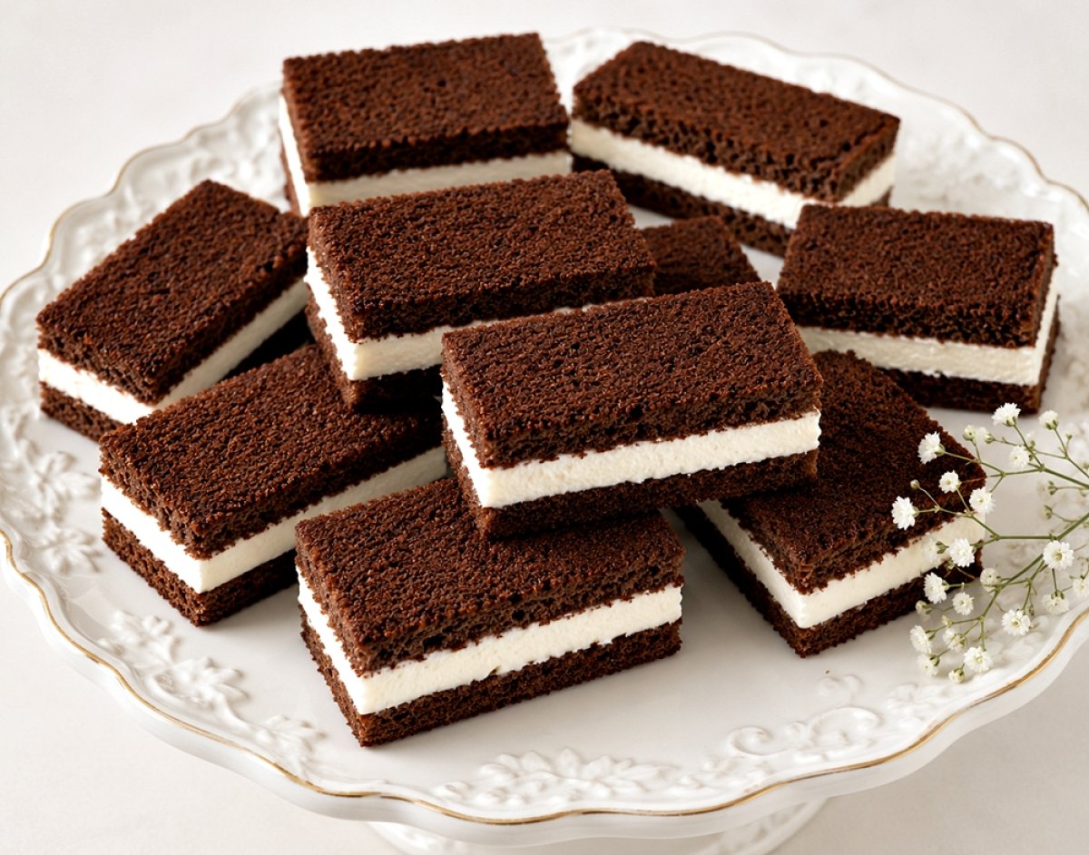 Prajitura Kinder felie de lapte - reteta de casa usoara si delicioasa

