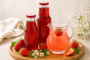 Sirop de capsuni - reteta simpla, delicioasa si usor de preparat
