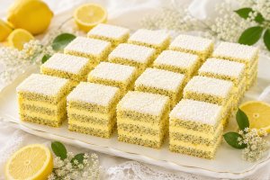 Prajitura cu mac si crema de lamaie - un desert fin, aromat si racoritor